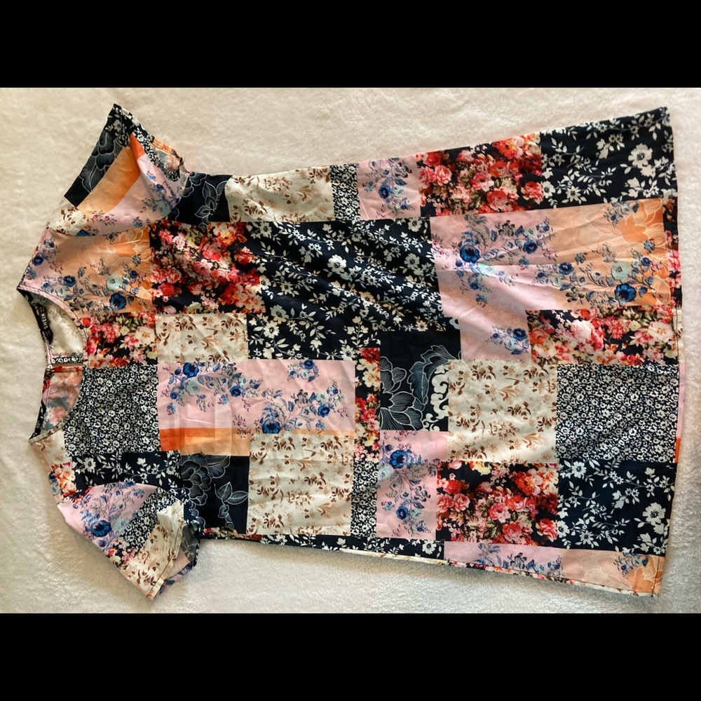 Silky “Quilted” dress